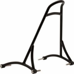 SISSY BAR SHORT BLACK POWDER-COATED