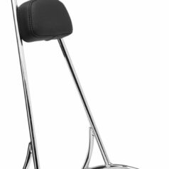 SISSY BAR TALL W/PAD CHROME