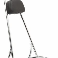 SISSY BAR TALL W/PAD CHROME