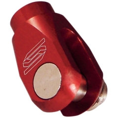 SCAR Bromsclevis – Aluminium – Universal för offroad‑pedaler (röd)