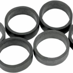 FLAT BAND REPLACEMENT ENGINE GUARD / RUBBER / BLACK