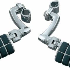 LONGHORN OFFSET HIGHWAY PEGS WITH 1-1/2” MAGNUM QUICK CLAMP