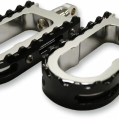 FOOTPEGS BMX STYLE CHROME/ BLACK
