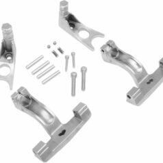 PASSENGER FLOORBOARD MOUNT KIT CHROME SOFTAIL 00-17