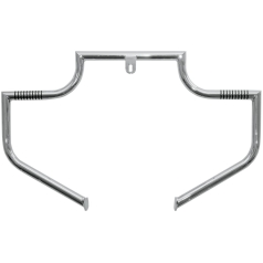 HIGHWAY BAR REPLACEMENT LINBAR® / STEEL / FRONT / NATURAL-CHROME