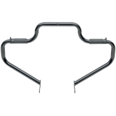 HIGHWAY BAR BUILT-IN RUBBER FOOTREST MULTIBAR® / STEEL / FRONT / BLACK