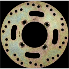 BRAKE ROTOR HPSR SERIES SOLID ROUND REAR