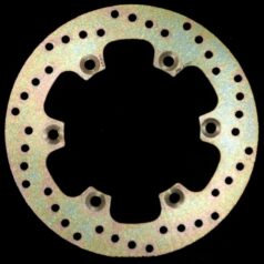 BRAKE ROTOR HPSR SERIES SOLID ROUND REAR
