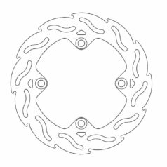 BRAKE ROTOR FIXED FLAME NATURAL