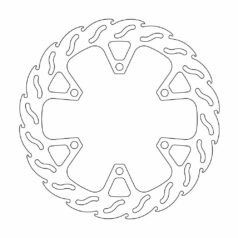 BRAKE ROTOR FIXED FLAME NATURAL