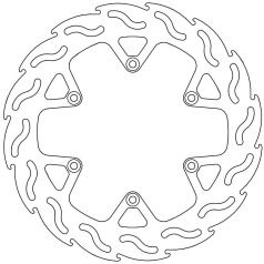 BRAKE ROTOR FIXED FLAME FLAMED NATURAL