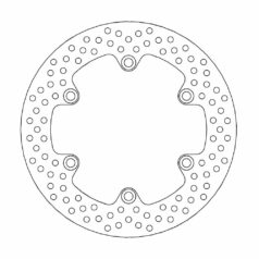 BRAKE ROTOR FIXED HALO ROUND NATURAL