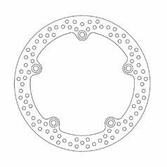BRAKE ROTOR FIXED HALO ROUND NATURAL