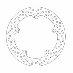 BRAKE ROTOR FIXED HALO ROUND NATURAL