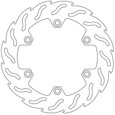 BRAKE ROTOR FIXED FLAME NATURAL