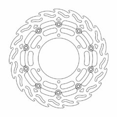 BRAKE ROTOR FLOATING FLAME BLACK