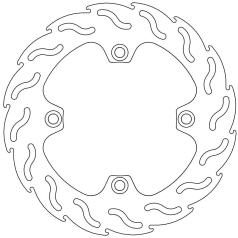 BRAKE ROTOR FIXED FLAME NATURAL