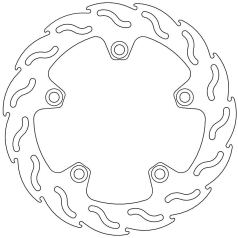 BRAKE ROTOR FIXED FLAME NATURAL