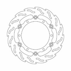 BRAKE ROTOR FLOATING FLAME BLACK