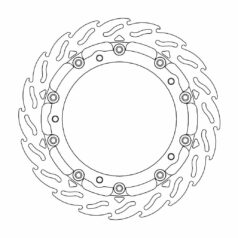 BRAKE ROTOR FLOATING FLAME BLACK