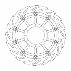 BRAKE ROTOR FLOATING FLAME BLACK