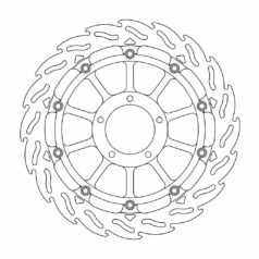 BRAKE ROTOR FLOATING FLAME BLACK