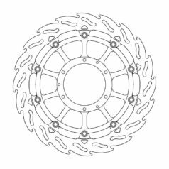 BRAKE ROTOR FLOATING FLAME BLACK