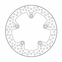 BRAKE ROTOR FIXED HALO ROUND NATURAL