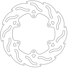 BRAKE ROTOR FIXED FLAME NATURAL