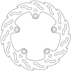 BRAKE ROTOR FIXED FLAME NATURAL