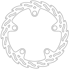 BRAKE ROTOR FIXED FLAME NATURAL
