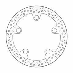 BRAKE ROTOR FIXED HALO ROUND NATURAL