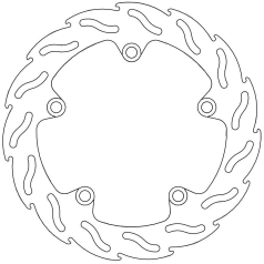 BRAKE ROTOR FIXED FLAME NATURAL