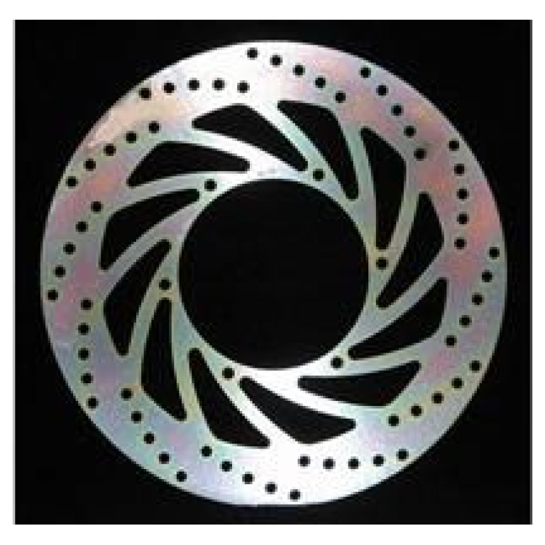BRAKE ROTOR HPSR SERIES SOLID ROUND