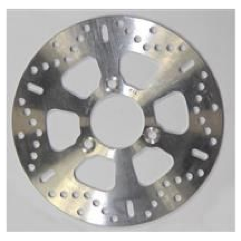 BRAKE ROTOR ROUND FIXED REAR