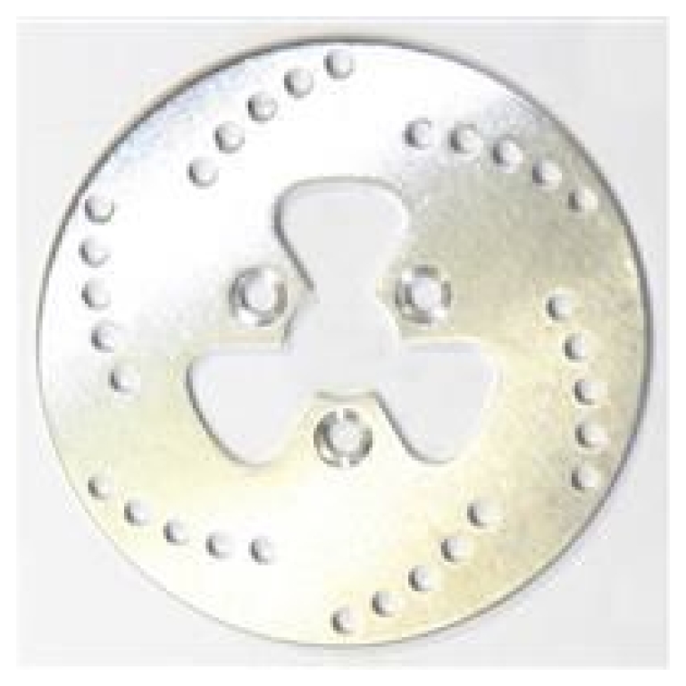 BRAKE ROTOR ROUND FIXED D-SERIES SCOOTER