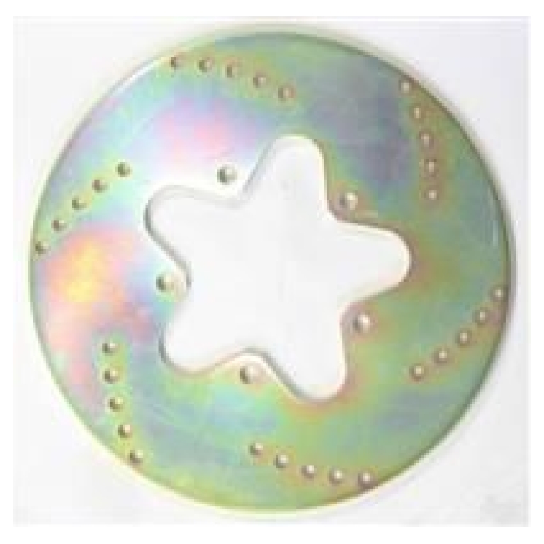 BRAKE ROTOR HPSR SERIES SOLID ROUND