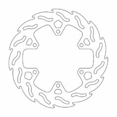 BRAKE ROTOR FIXED FLAME FLAMED NATURAL