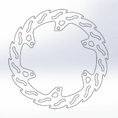 BRAKE ROTOR FIXED FLAME NATURAL