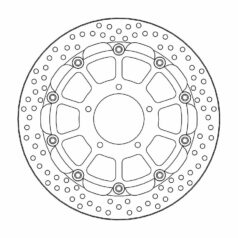 BRAKE ROTOR FLOATING HALO RACING ROUND