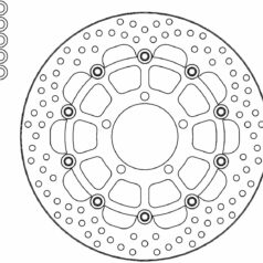 BRAKE ROTOR FLOATING HALO ROUND