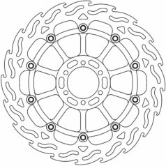 BRAKE ROTOR FLOATING FLAME