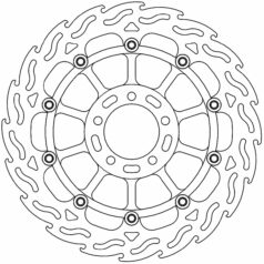 BRAKE ROTOR FLOATING FLAME
