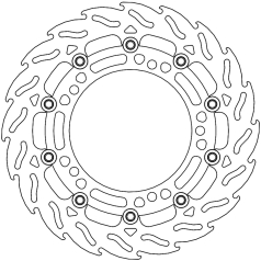 BRAKE ROTOR FLOATING FLAME
