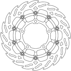 BRAKE ROTOR FLOATING FLAME