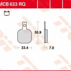 BRAKE PAD RQ ORGANIC SPORT