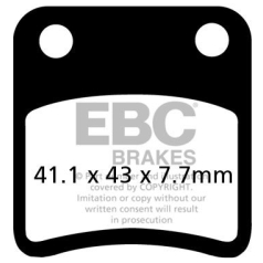 BRAKE PAD SFAC SERIES CARBON FIBER