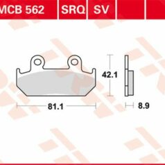 BRAKE PAD SV SINTER PERFORMANCE STREET