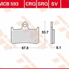 BRAKE PAD SV SINTER PERFORMANCE STREET