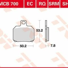 BRAKE PAD RQ ORGANIC SPORT